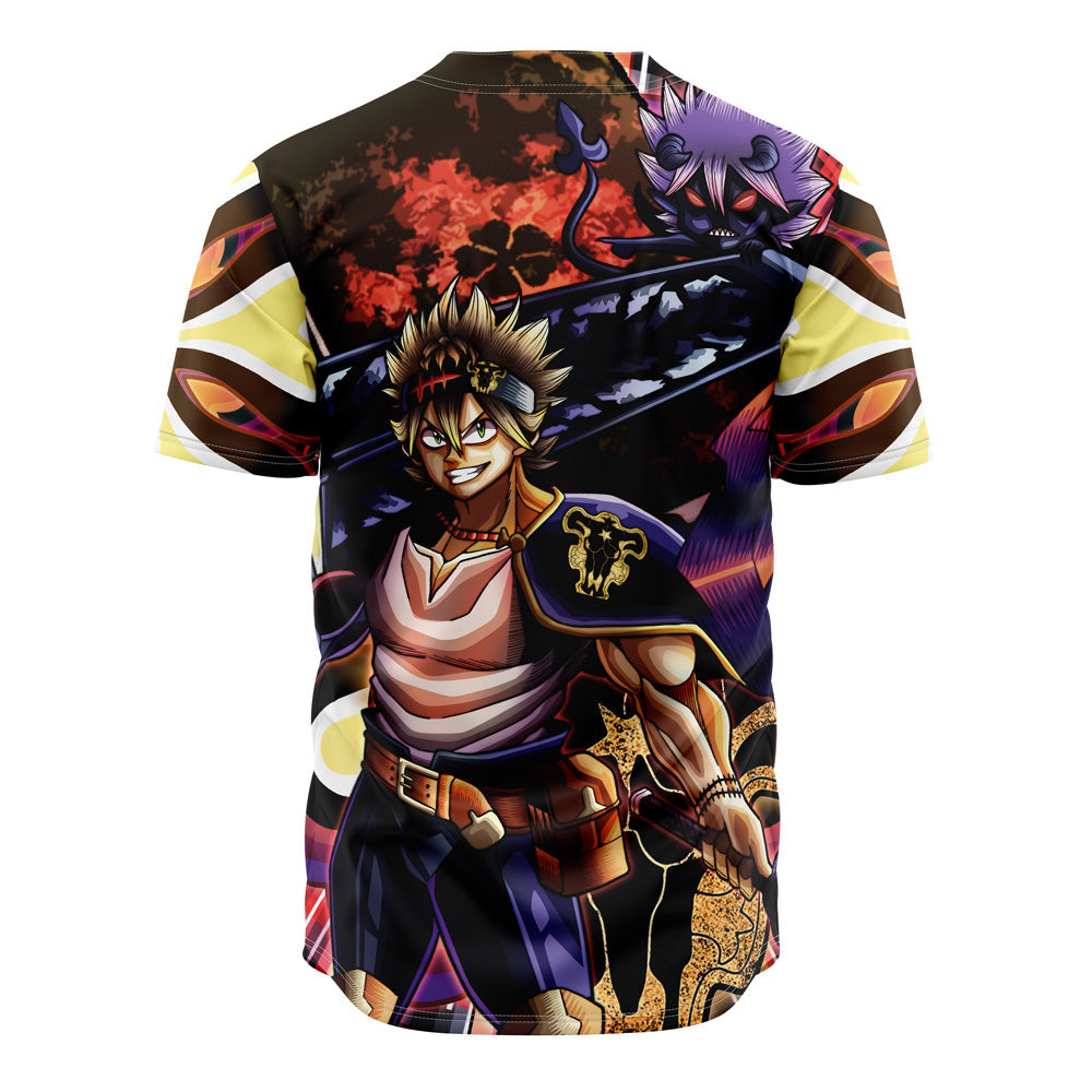 Morukai "Asta & Liebe" Black Clover Baseball Jerseys