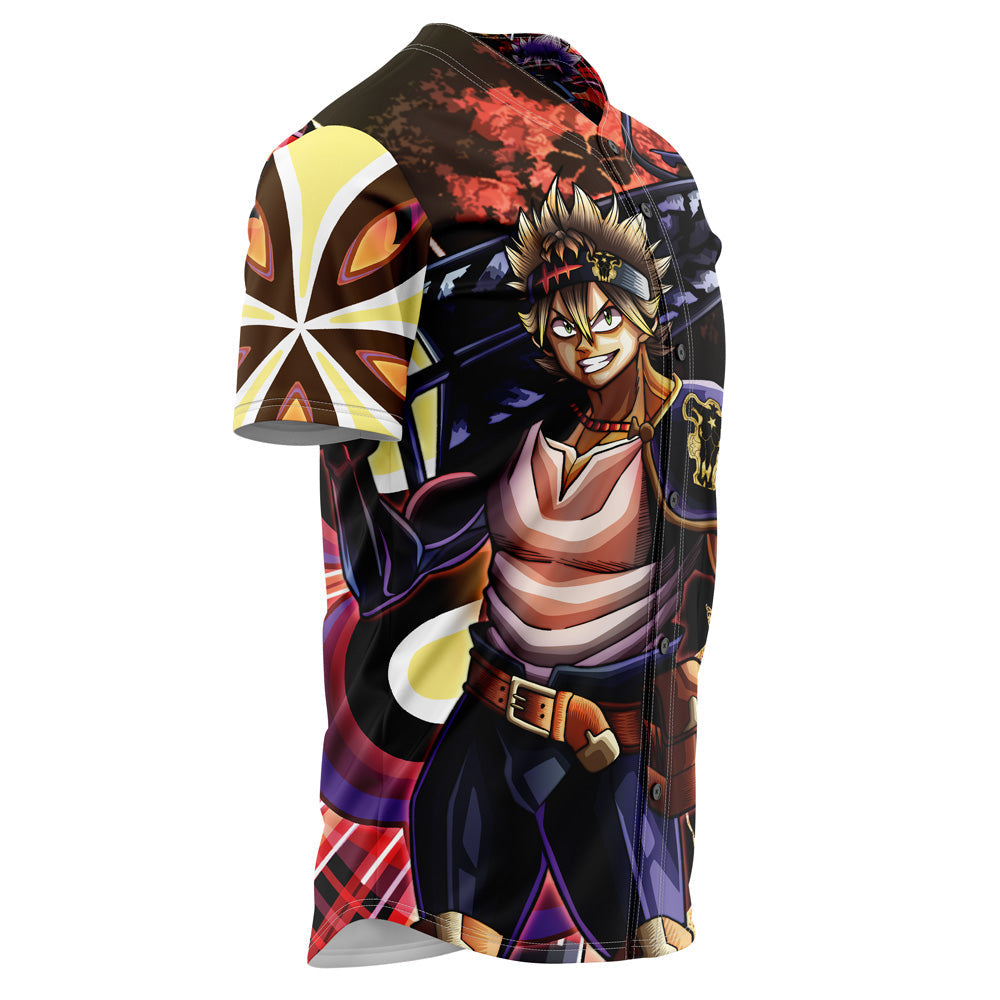 Morukai "Asta & Liebe" Black Clover Baseball Jerseys