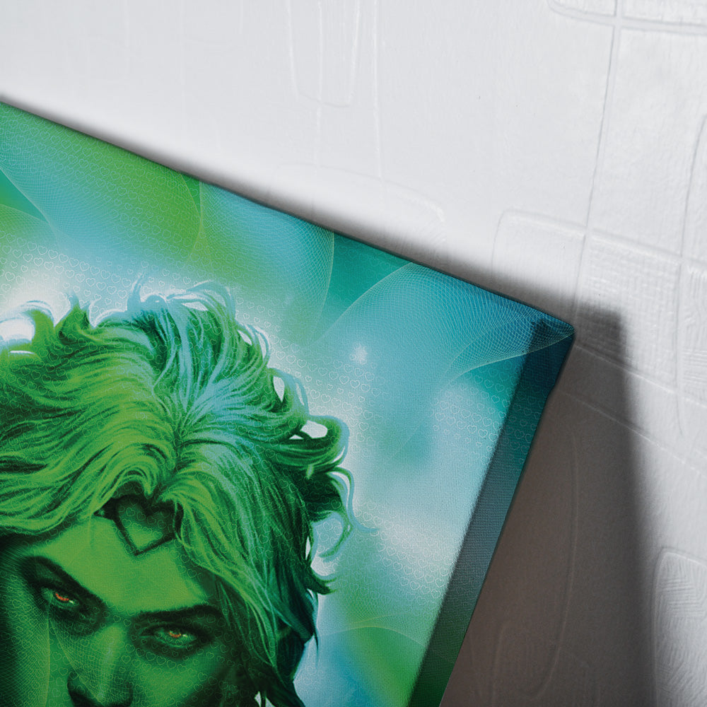 Morukai "Trippy Auratic Dio Jojo's Bizarre Adventure Canvas Print Wall Art