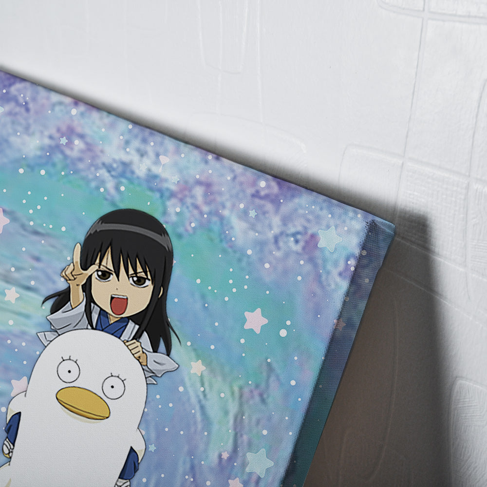 Morukai "Trippy Cosmic Elizabeth Gintama Canvas Print Wall Art
