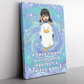 Morukai "Trippy Cosmic Elizabeth Gintama Canvas Print Wall Art
