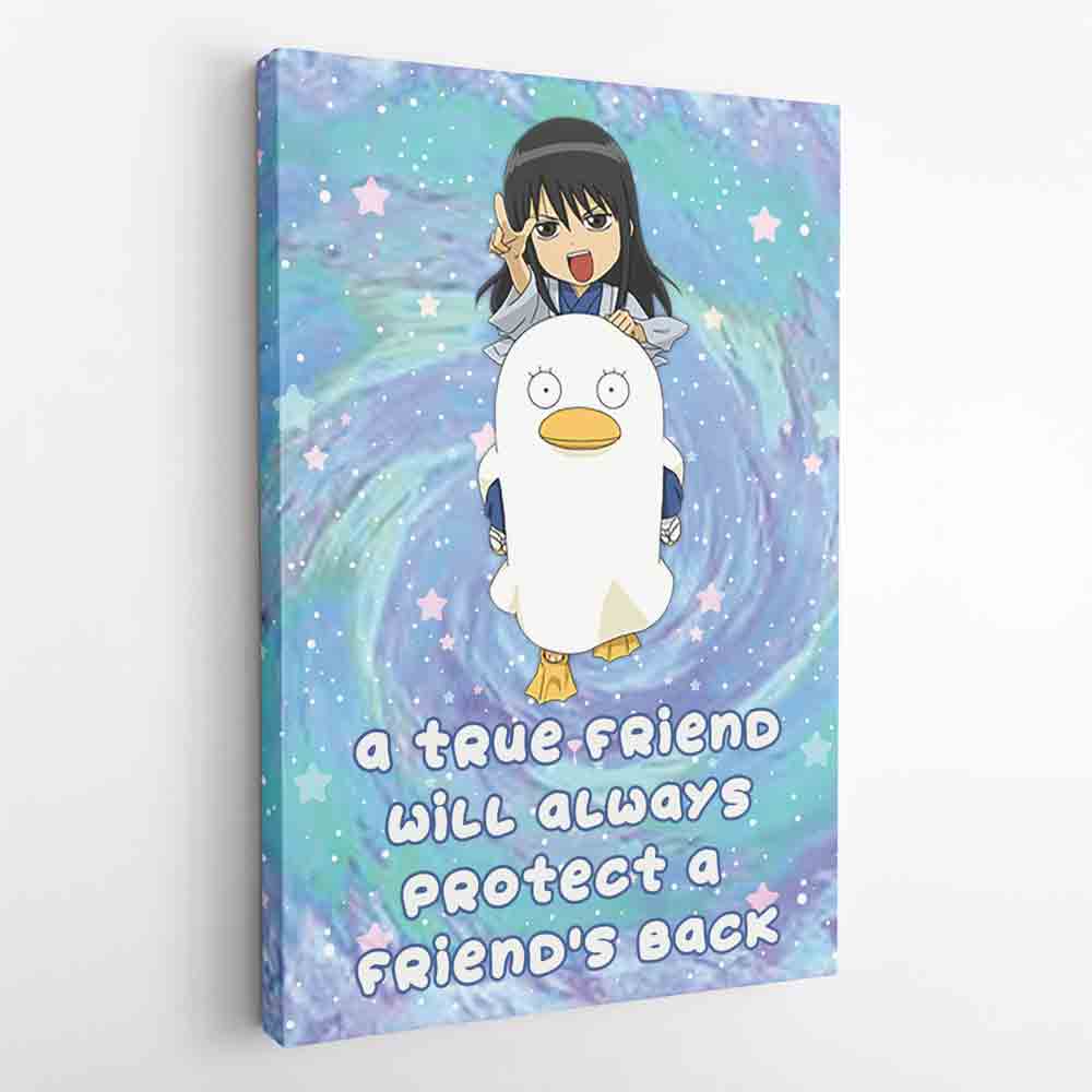 Morukai "Trippy Cosmic Elizabeth Gintama Canvas Print Wall Art