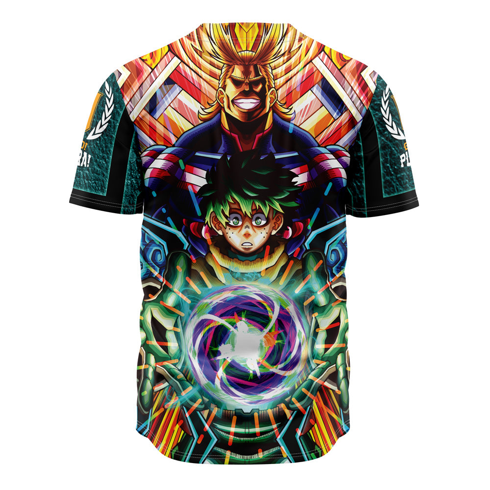 Morukai "Trippy Deku x All Might" My Hero Academia Baseball Jersey
