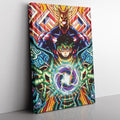 Morukai "Trippy Deku x All Might My Hero Academia Canvas Print Wall Art