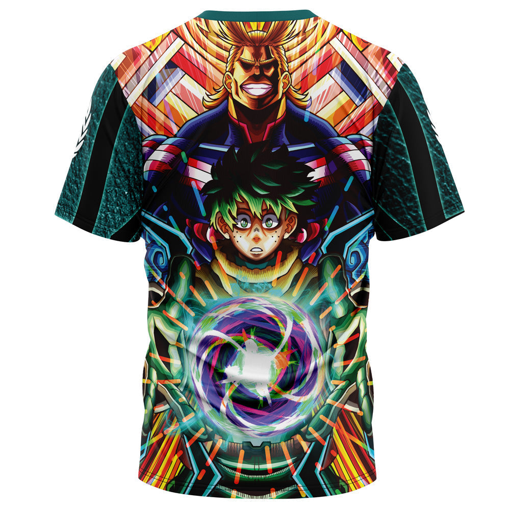 Morukai "Trippy Deku x All Might" My Hero Academia AOP T-Shirt