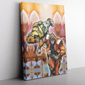 Morukai "Trippy Dio Jojo's Bizarre Adventure Canvas Print Wall Art