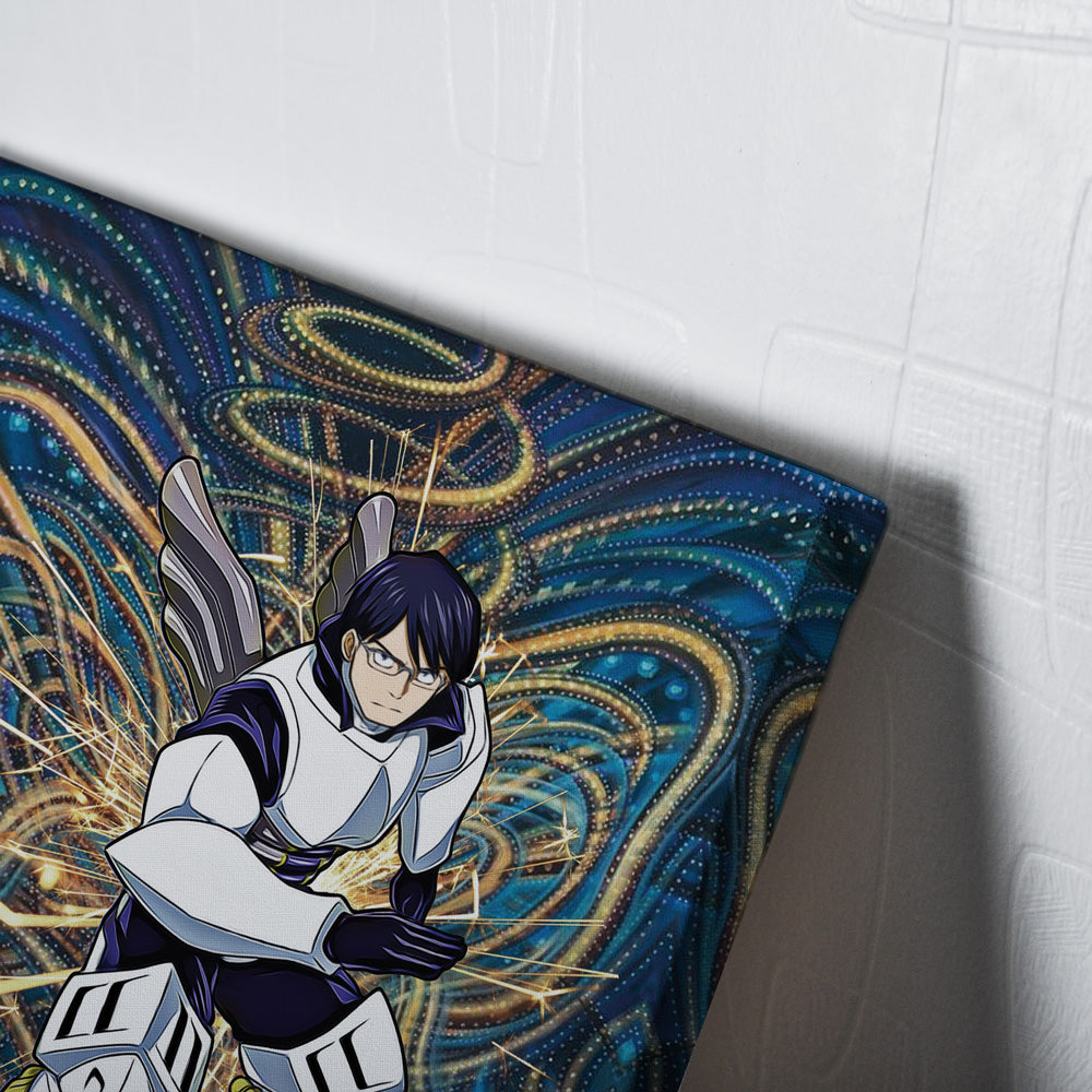 Morukai "Trippy Engine Ida Tenya My Hero Academia Canvas Print Wall Art
