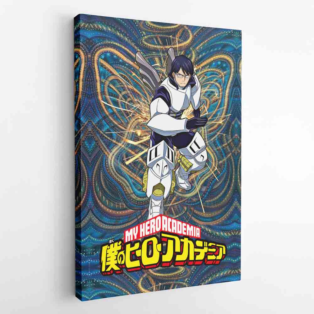 Morukai "Trippy Engine Ida Tenya My Hero Academia Canvas Print Wall Art