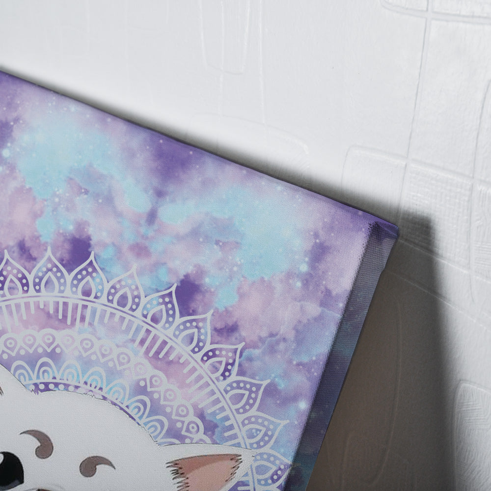 Morukai "Trippy Gintoki and Sadaharu Gintama Canvas Print Wall Art