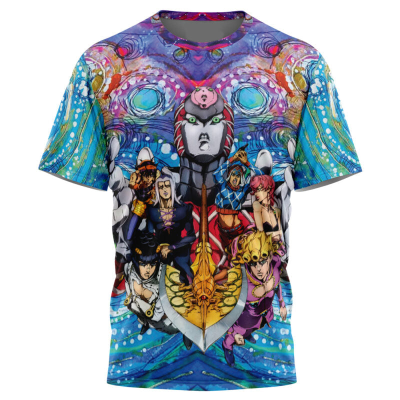 Morukai "Trippy Passione Gang" Jojo's Bizarre Adventure AOP T-Shirt