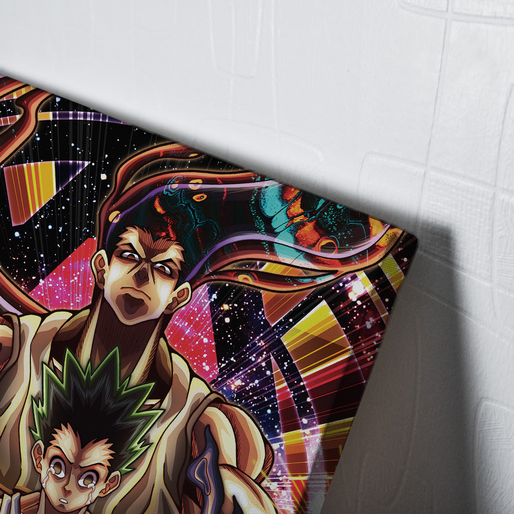 Morukai "Trippy Gon Freecss Hunter X Hunter Canvas Print Wall Art