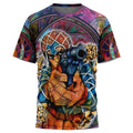 Morukai "Trippy Guido Mista Six Bullets" Jojo's Bizarre Adventure AOP T-Shirt