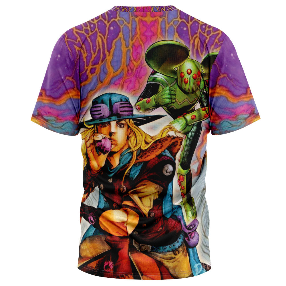 Morukai "Trippy Gyro Zeppeli Ball Breaker" Jojo's Bizarre Adventure AOP T-Shirt