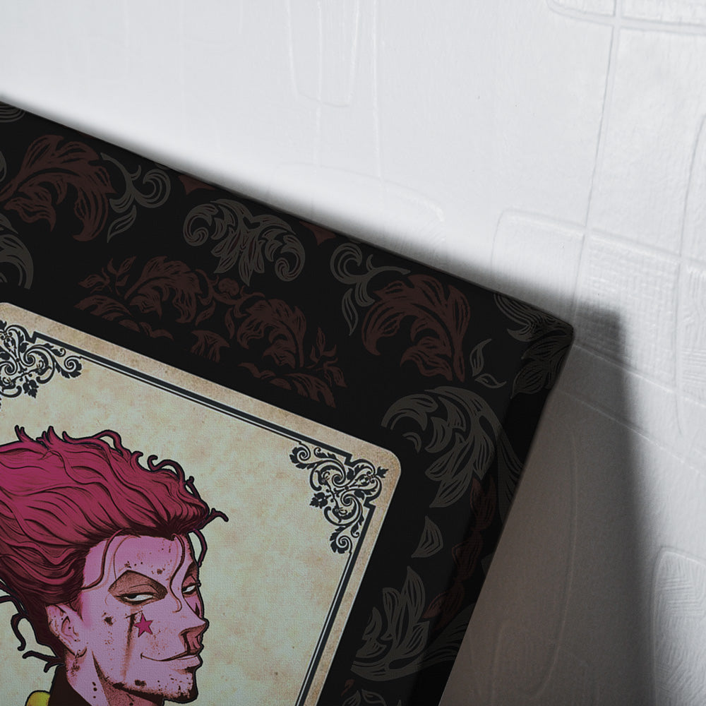 Morukai "Trippy Hypnotic Eye Hisoka Hunter X Hunter Canvas Print Wall Art