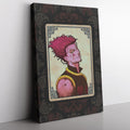Morukai "Trippy Hypnotic Eye Hisoka Hunter X Hunter Canvas Print Wall Art