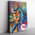 Morukai "Trippy Jolyne Cujoh Stone Ocean Jojo's Bizarre Adventure Canvas Print Wall Art