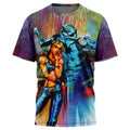 Morukai "Trippy Jolyne Cujoh Stone Free" Jojo's Bizarre Adventure AOP T-Shirt