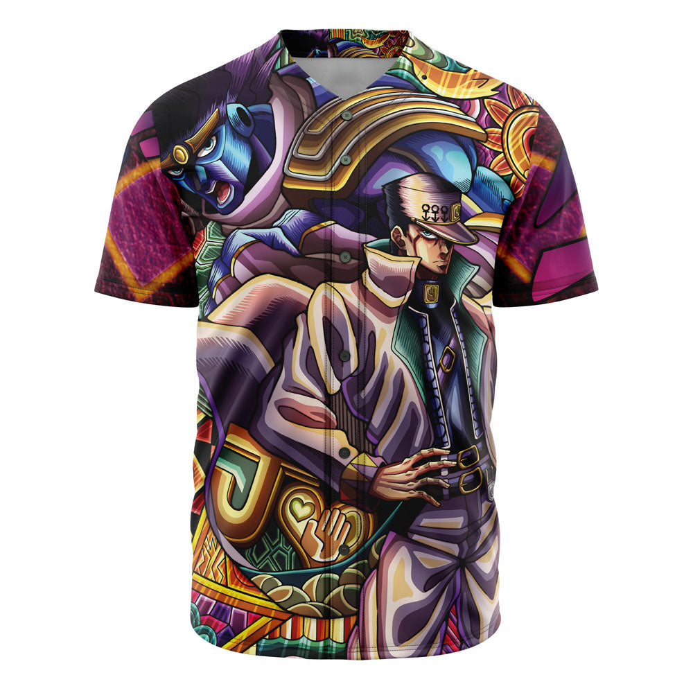 Morukai "Trippy Jotaro Kujo" JoJo's Bizarre Adventure Baseball Jersey