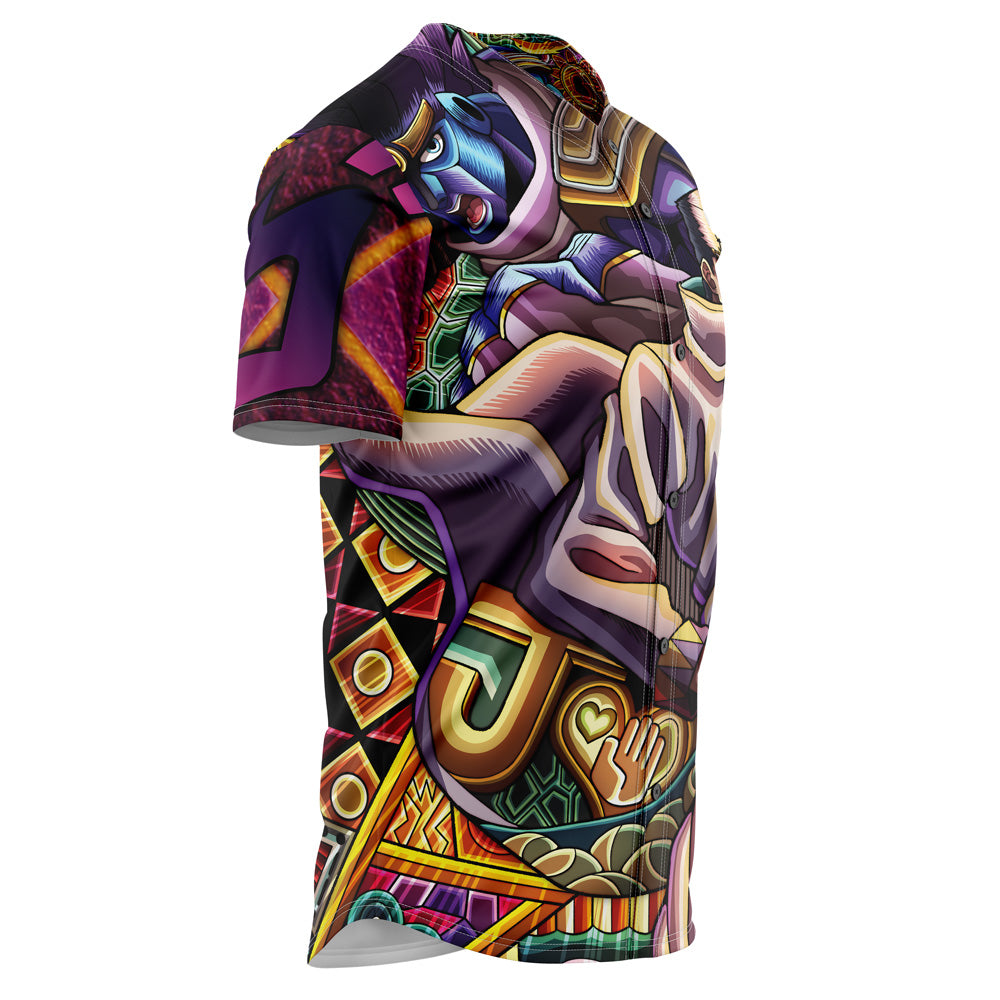 Morukai "Trippy Jotaro Kujo" JoJo's Bizarre Adventure Baseball Jersey