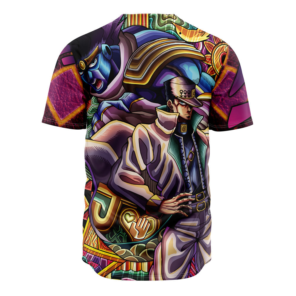 Morukai "Trippy Jotaro Kujo" JoJo's Bizarre Adventure Baseball Jersey