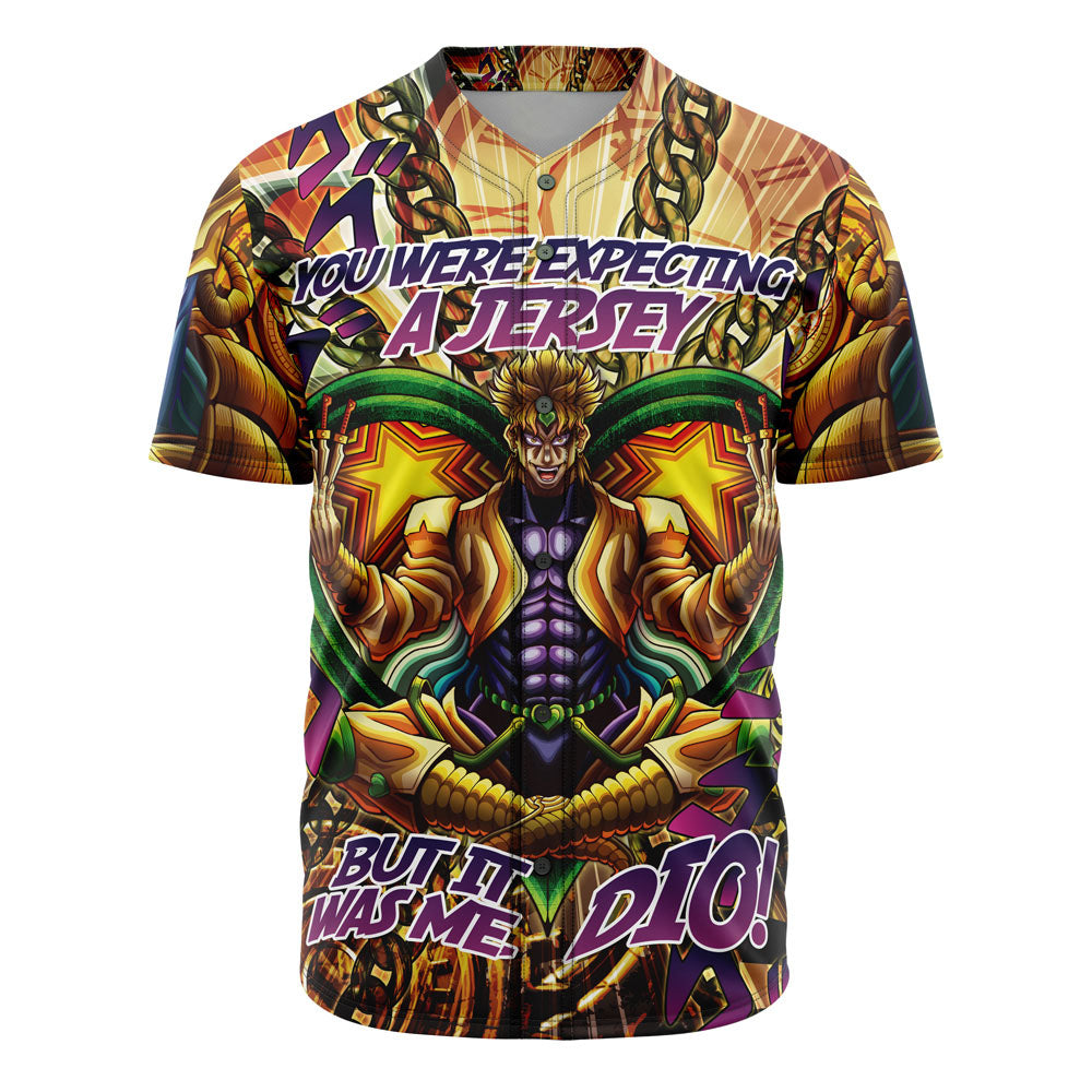 Morukai "Trippy It Was Me Dio" JoJo's Bizarre Adventure Baseball Jersey