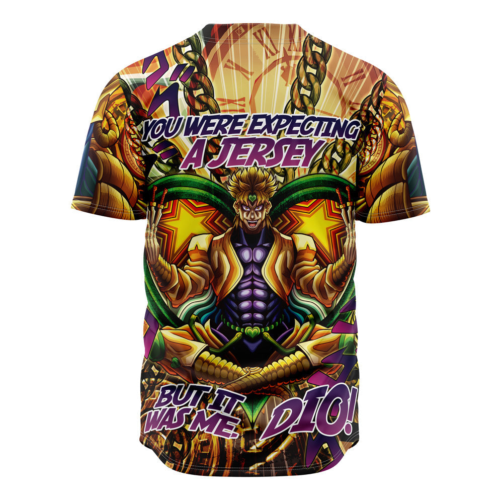 Morukai "Trippy It Was Me Dio" JoJo's Bizarre Adventure Baseball Jersey