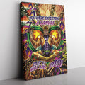 Morukai "Trippy Medidating Dio It Was Me JoJo's Bizarre Adventure Canvas Print Wall Art