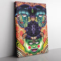 Morukai "Trippy Meditating Shigeo Kageyama Mob Psycho 100 Canvas Print Wall Art