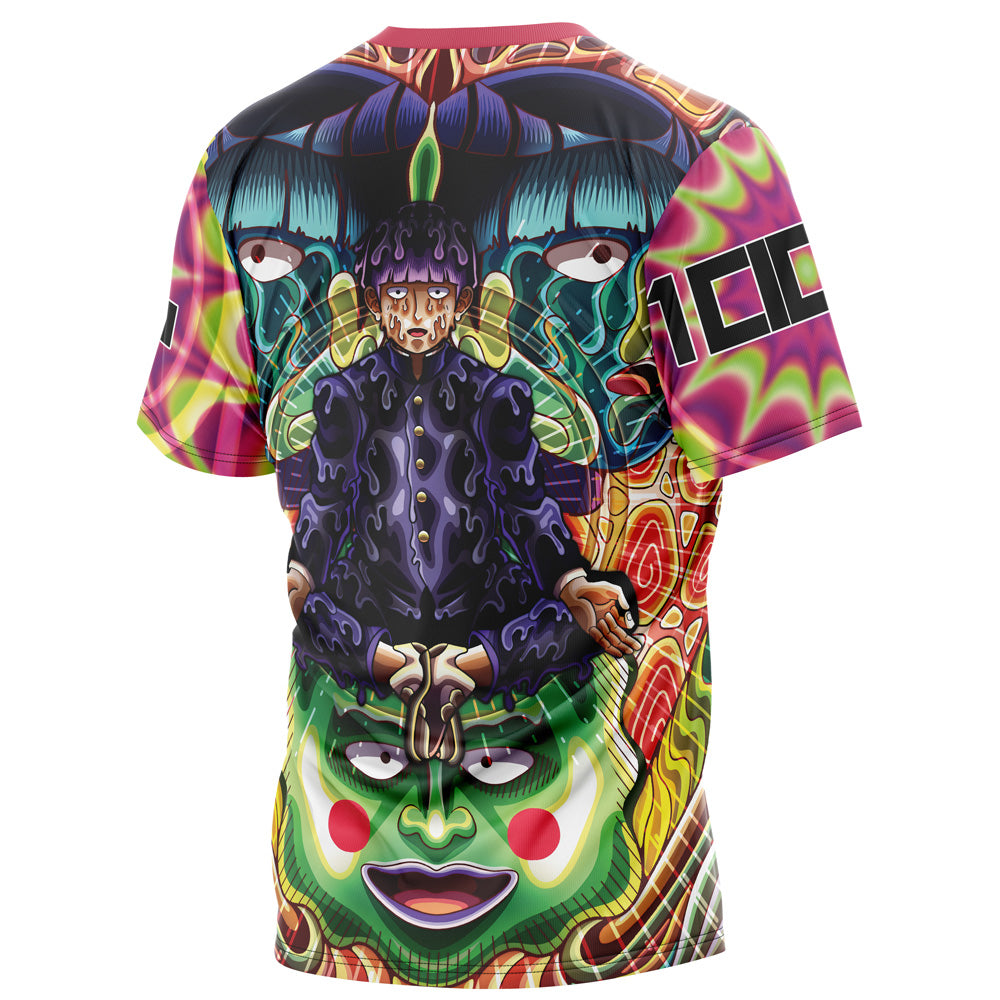 Morukai "Trippy Meditating Shigeo Kageyama Mob Psycho 100 T-Shirt