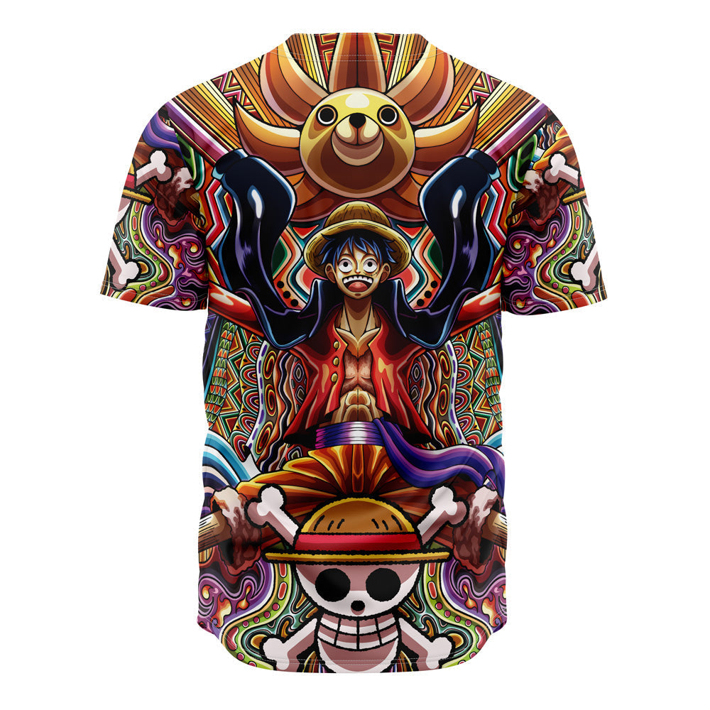 Morukai "Trippy Monkey D. Luffy One Piece Baseball Jersey