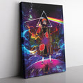 Morukai "Trippy Naruto Akatsuki Astral Led Pain Canvas Print Wall Art