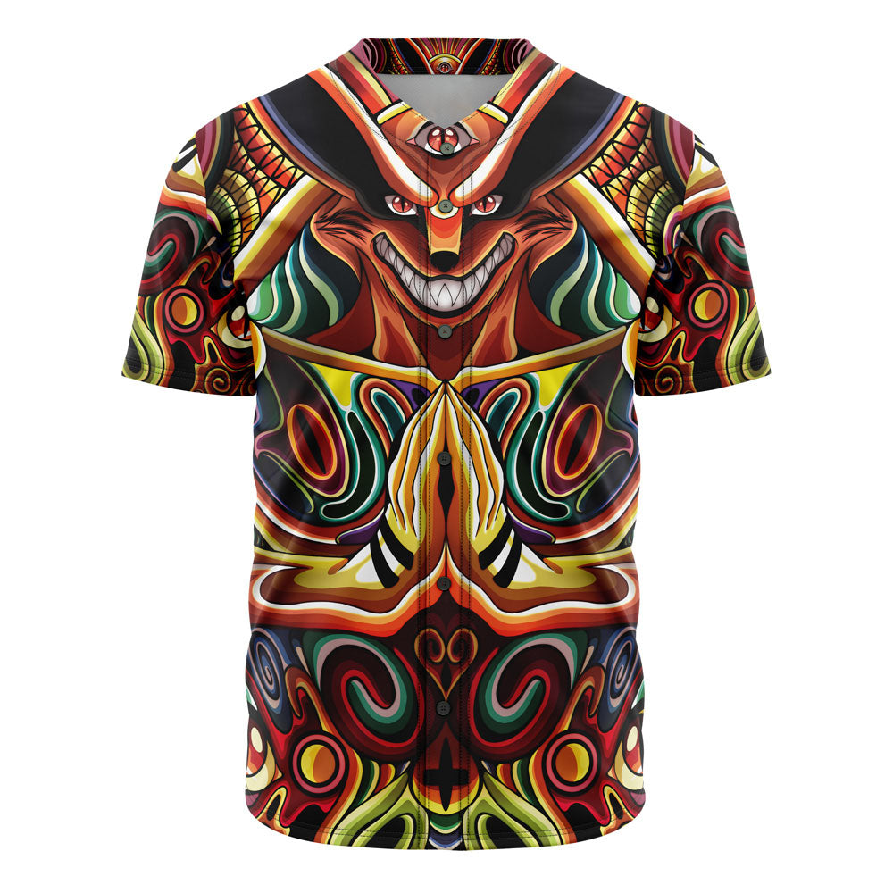 Morukai "Trippy Naruto Baryon Mode Boruto Baseball Jersey