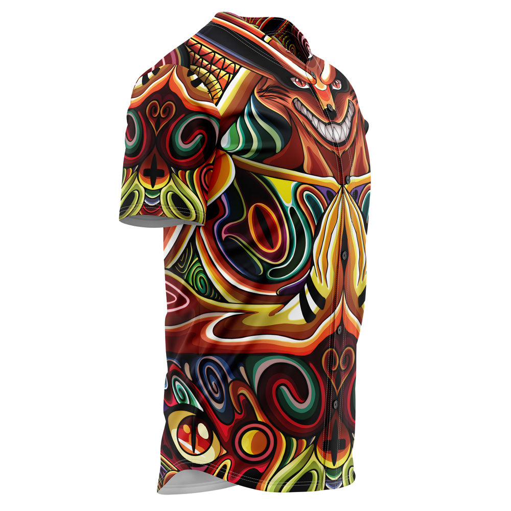 Morukai "Trippy Naruto Baryon Mode Boruto Baseball Jersey