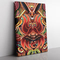 Morukai "Trippy Naruto Baryon Mode Boruto Vertical Canvas Print Wall Art