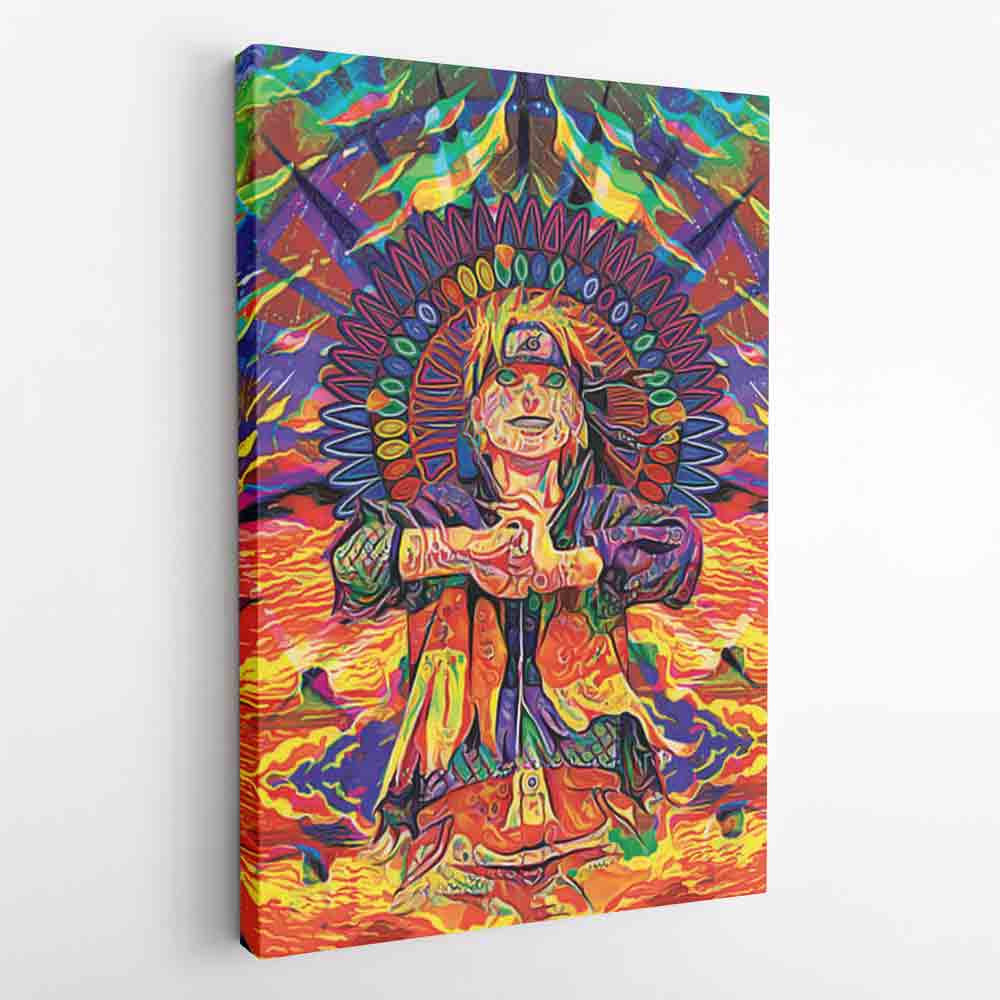 Morukai "Trippy Naruto Canvas Print Wall Art