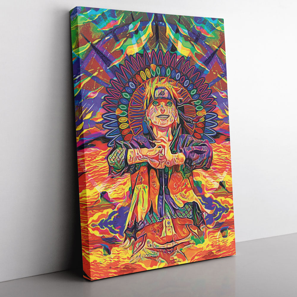 Morukai "Trippy Naruto Canvas Print Wall Art