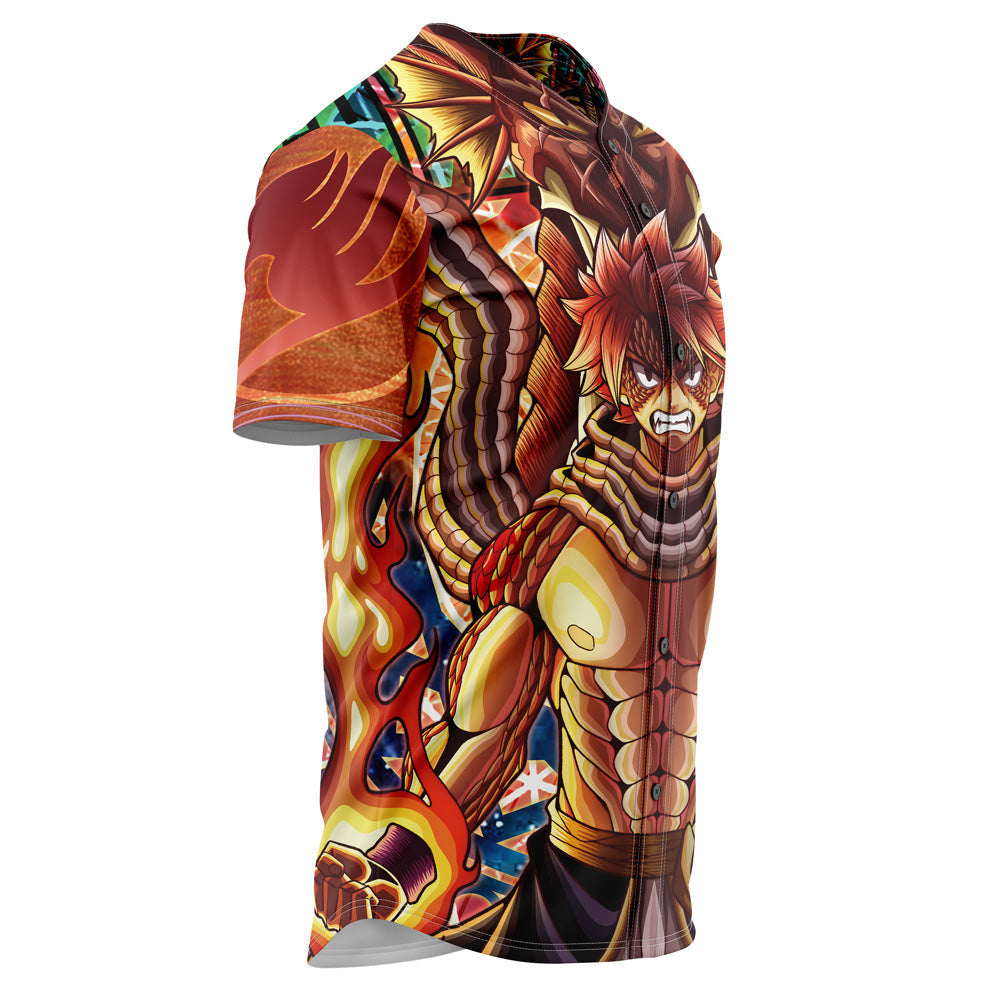 Morukai "Trippy Natsu Dragneel x Igneel Fairy Tail Baseball Jersey