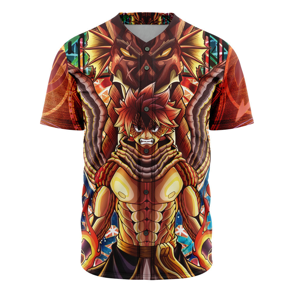 Morukai "Trippy Natsu Dragneel x Igneel Fairy Tail Baseball Jersey