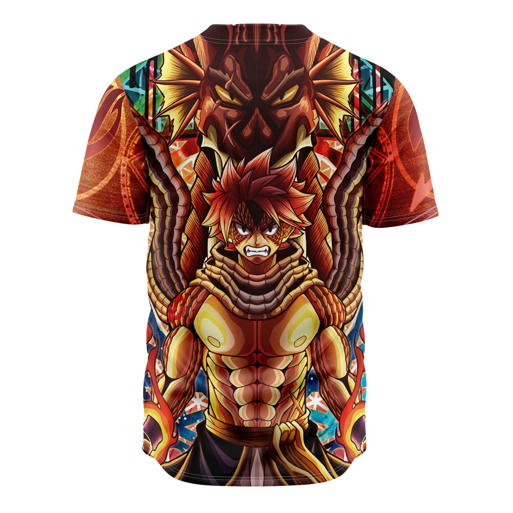 Morukai "Trippy Natsu Dragneel x Igneel Fairy Tail Baseball Jersey