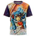 Morukai "Trippy Nausicaa of the Valley of the Wind Studio Ghibli T-Shirt