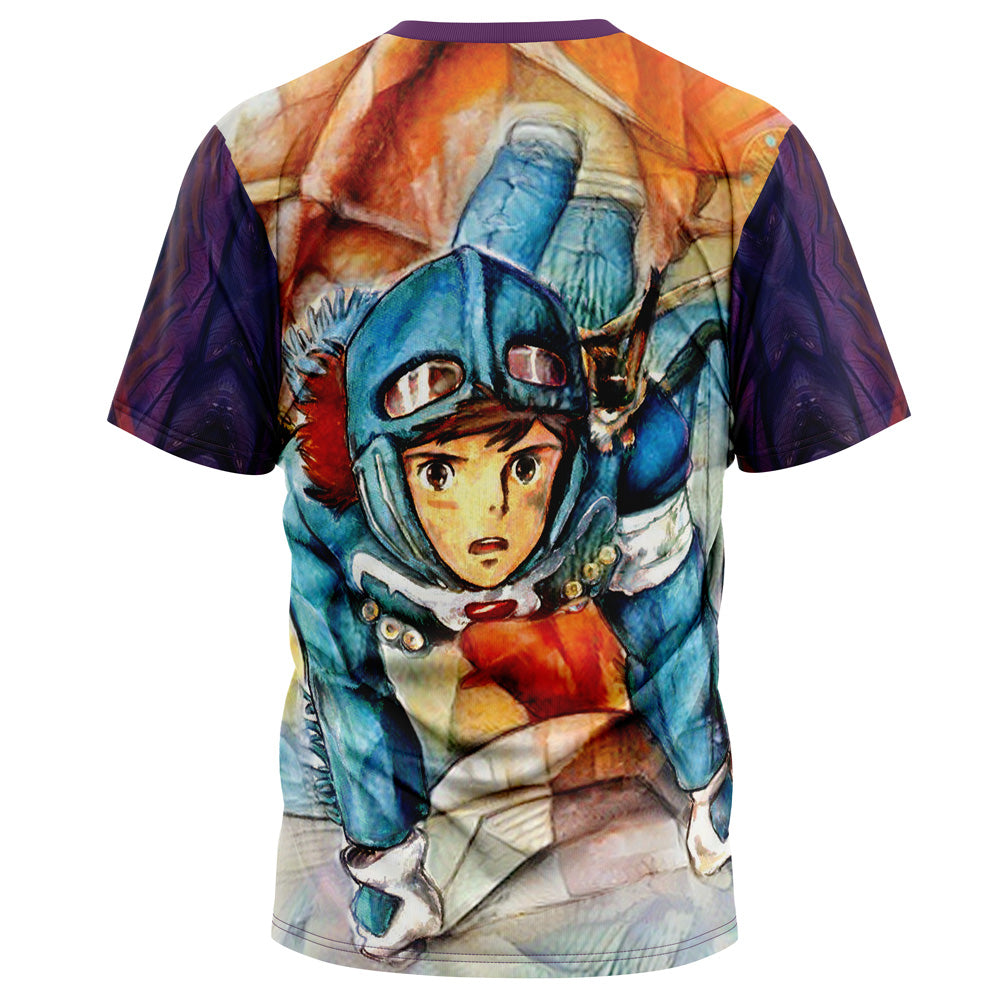 Morukai "Trippy Nausicaa of the Valley of the Wind Studio Ghibli T-Shirt
