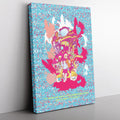 Morukai "Trippy Neon FLCL Canvas Print Wall Art