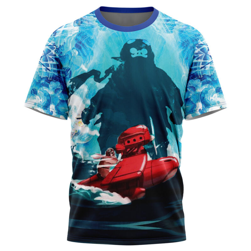 Morukai "Trippy Marco Pagott" Porco Rosso AOP T-Shirt
