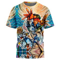 Morukai "Trippy Rohan Kishibe Heaven's Door" Jojo's Bizarre Adventure AOP T-Shirt