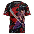 Morukai "Trippy Sasuke Uchiha" Naruto AOP T-Shirt