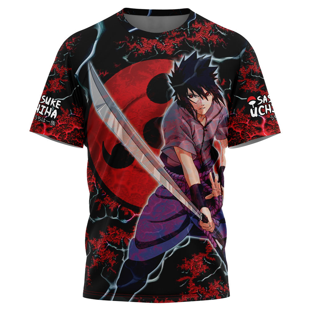 Morukai "Trippy Sasuke Uchiha" Naruto AOP T-Shirt