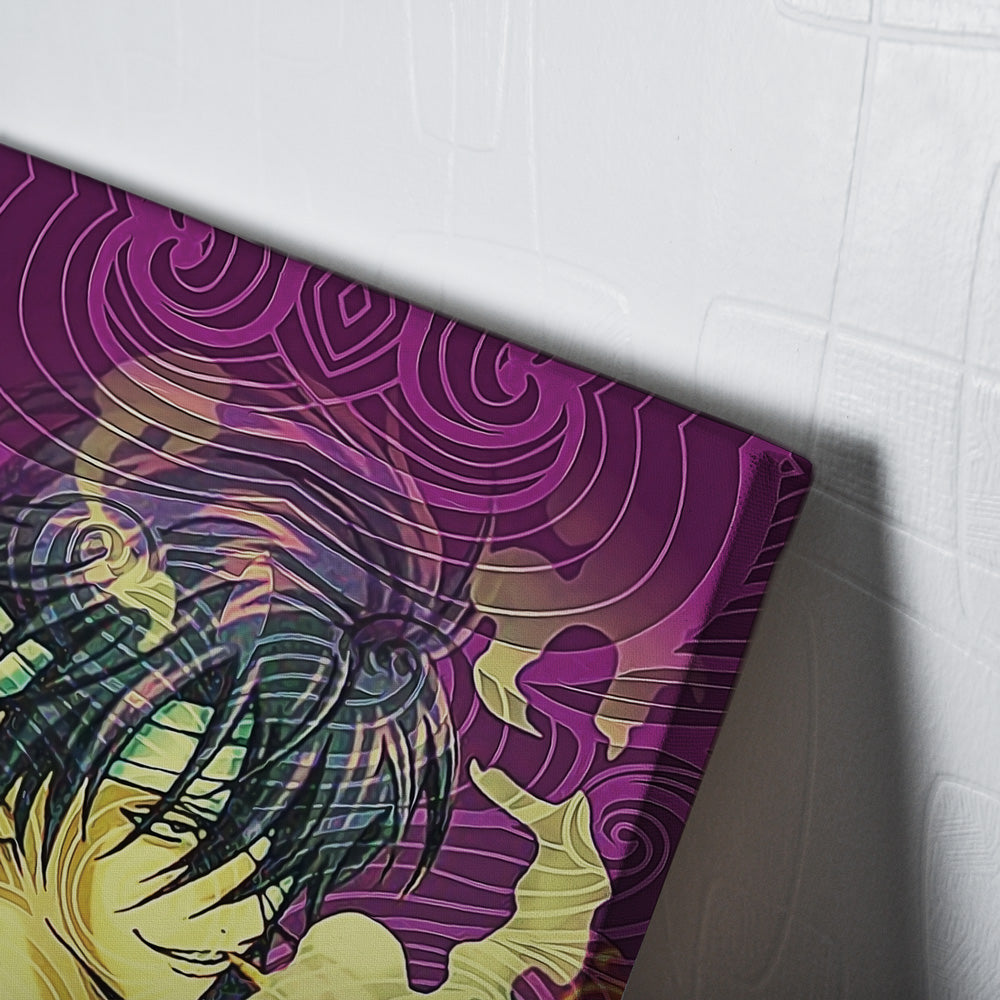 Morukai "Trippy Smokin Shinsuke Gintama Canvas Print Wall Art