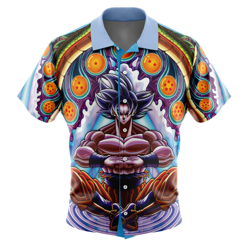 Morukai "Trippy Ultra Instinct Son Goku" Dragon Ball Hawaiian Shirt