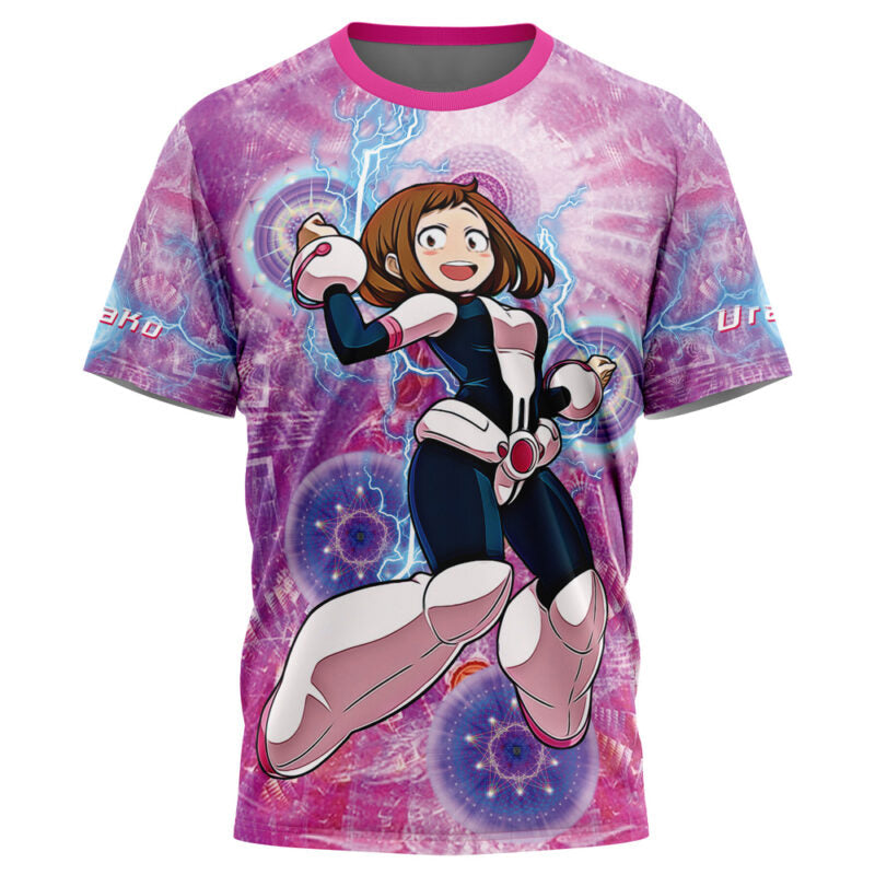 Morukai "Trippy Ochaco Uraraka" My Hero Academia AOP T-Shirt