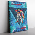Morukai "Trippy Wing Zero Gundam Canvas Print Wall Art